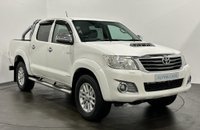 USED 2013 63 TOYOTA HI-LUX 3.0 INVINCIBLE 4X4 D-4D DCB 169 BHP Rare Low Mileage Automatic, Full Leather, Complete Service Record