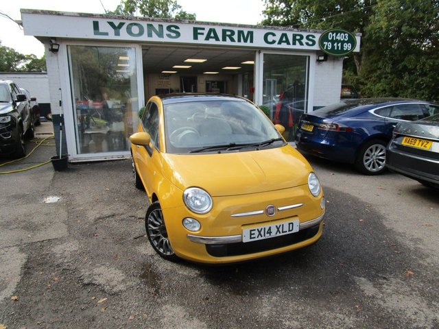 2014 14 Fiat 500 1.2 LOUNGE 3d 69 BHP