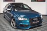 USED 2016 G AUDI S3 2.0 S3 QUATTRO NAV 4d 296 BHP INDIVIDUAL TURQUOISE / MANUAL