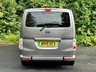 USED 2019 19 NISSAN NV200 E EVALIA COMBI WHEELCHAIR ACCESS 5d 108 BHP BROTHERWOOD WHEELCHAIR CONVERSION