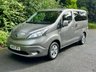 USED 2019 19 NISSAN NV200 E EVALIA COMBI WHEELCHAIR ACCESS 5d 108 BHP BROTHERWOOD WHEELCHAIR CONVERSION