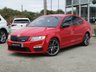 USED 2014 64 SKODA OCTAVIA 2.0 VRS TSI DSG 5d 218 BHP Finished in CORRIDA RED with contrasting BLACK PART LEATHER SPORTS TRIM. This petrol 2.0 TSI with 220PS makes this Octavia one of the most powerful ever built. It's a superb engine with a smooth revving nature and great response. Features include Detachable Tow Bar, DAB Radio, B/Tooth, Parking Sensors, Alloys, Cruise Control and more. DEALER Serviced at Hayselden SKODA Doncaster and then at 26213 miles, 31995 miles, 37127 miles, 44492 miles and at 49774 miles on 23/5/2023.