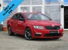 USED 2014 64 SKODA OCTAVIA 2.0 VRS TSI DSG 5d 218 BHP Finished in CORRIDA RED with contrasting BLACK PART LEATHER SPORTS TRIM. This petrol 2.0 TSI with 220PS makes this Octavia one of the most powerful ever built. It's a superb engine with a smooth revving nature and great response. Features include Detachable Tow Bar, DAB Radio, B/Tooth, Parking Sensors, Alloys, Cruise Control and more. DEALER Serviced at Hayselden SKODA Doncaster and then at 26213 miles, 31995 miles, 37127 miles, 44492 miles and at 49774 miles on 23/5/2023.