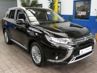 USED 2019 69 MITSUBISHI OUTLANDER 2.4 PHEV JURO 5d 207 BHP APP SAT NAV REAR VIEW CAMERA PART LEATHER HEATED SEATS MITSUBISHI WARRANTY TILL SEPT 2024