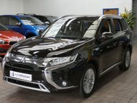 USED 2019 69 MITSUBISHI OUTLANDER 2.4 PHEV JURO 5d 207 BHP APP SAT NAV REAR VIEW CAMERA PART LEATHER HEATED SEATS MITSUBISHI WARRANTY TILL SEPT 2024