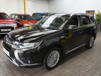 USED 2019 69 MITSUBISHI OUTLANDER 2.4 PHEV JURO 5d 207 BHP APP SAT NAV REAR VIEW CAMERA PART LEATHER HEATED SEATS MITSUBISHI WARRANTY TILL SEPT 2024