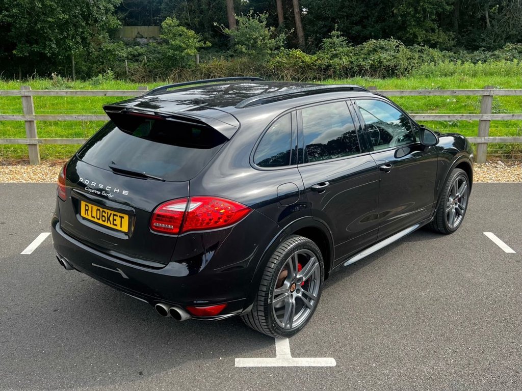 USED 2014 06 PORSCHE CAYENNE 4.8 V8 TURBO 500 BHP // TIPTRONIC S // 5d // px swap 