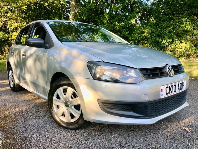 2010 10 Volkswagen Polo 1.2 S A/C 5d 70 BHP ONLY 36,900 MILES  WITH 2 OWNERS // X7 VW MAIN DEALER/SPECIALIST SERVICE HISTORY//AIRCON//
