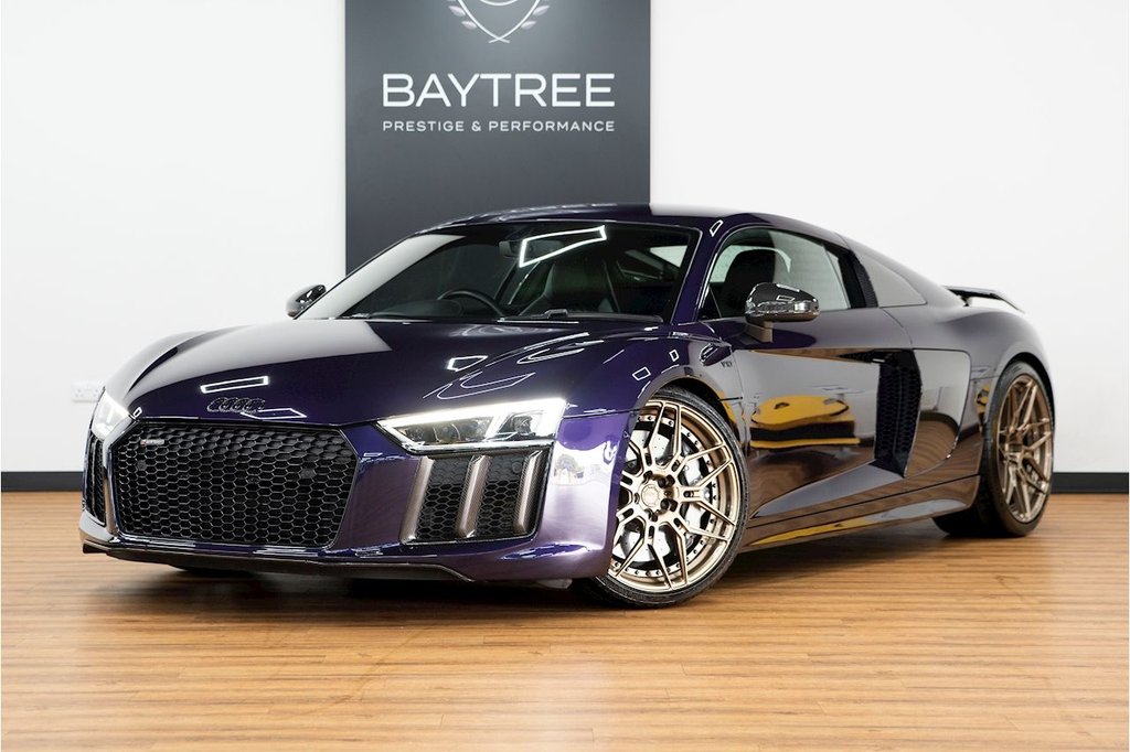 USED 2018 18 AUDI R8 R8 V10 Plus AUDI EXCLUSIVE PAINT | BIG SPE