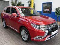 USED 2019 69 MITSUBISHI OUTLANDER 2.4 PHEV 4H 5d 207 BHP 4WD APP SAT NAV LEATHER CAMERA 1 OWNER EXCELLENT SERVICE HISTORY MITSUBISHI WARRANTY TILL DEC 2024 LONDON PCO COMPLIANT