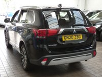 USED 2020 20 MITSUBISHI OUTLANDER 2.0 EXCEED 5d 148 BHP 7 SEATS SAT NAV LEATHER CAMERA 1 OWNER MITSUBISHI WARRANTY TILL JUNE 2025