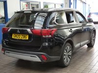 USED 2020 20 MITSUBISHI OUTLANDER 2.0 EXCEED 5d 148 BHP 7 SEATS SAT NAV LEATHER CAMERA 1 OWNER MITSUBISHI WARRANTY TILL JUNE 2025