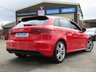 USED 2016 65 AUDI A3 2.0 TDI S LINE NAV 5d 148 BHP Finished in MISANO RED Pearl with contrasting SPORTS PART LEATHER trim. If you prefer your family hatchback to have a touch of class, then this Audi A3 will wow you with its interior and extra features. Features include &pound;20 Road Tax, Part Leather, Sat Nav, DAB Radio, Power Folding Mirrors, 18" Alloys, Cruise, LED day Lights and more. Serviced at 18288 miles, 38416 miles, 56913 miles, 76021 miles, 94188 miles, 113054 miles, 127937 miles (inc Cam Belt and Water Pump) and on arrival at 151580 miles