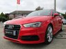 USED 2016 65 AUDI A3 2.0 TDI S LINE NAV 5d 148 BHP Finished in MISANO RED Pearl with contrasting SPORTS PART LEATHER trim. If you prefer your family hatchback to have a touch of class, then this Audi A3 will wow you with its interior and extra features. Features include &pound;20 Road Tax, Part Leather, Sat Nav, DAB Radio, Power Folding Mirrors, 18" Alloys, Cruise, LED day Lights and more. Serviced at 18288 miles, 38416 miles, 56913 miles, 76021 miles, 94188 miles, 113054 miles, 127937 miles (inc Cam Belt and Water Pump) and on arrival at 151580 miles