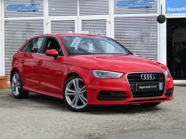 2016 65 Audi A3 2.0 TDI S LINE NAV 5d 148 BHP
