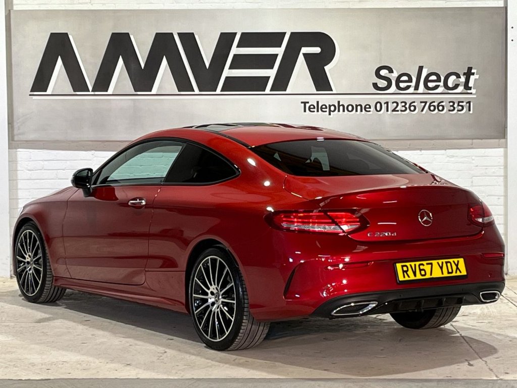 USED 2017 67 MERCEDES-BENZ C-CLASS 2.1 C 220 D AMG LINE PREMIUM 2d 168 BHP 