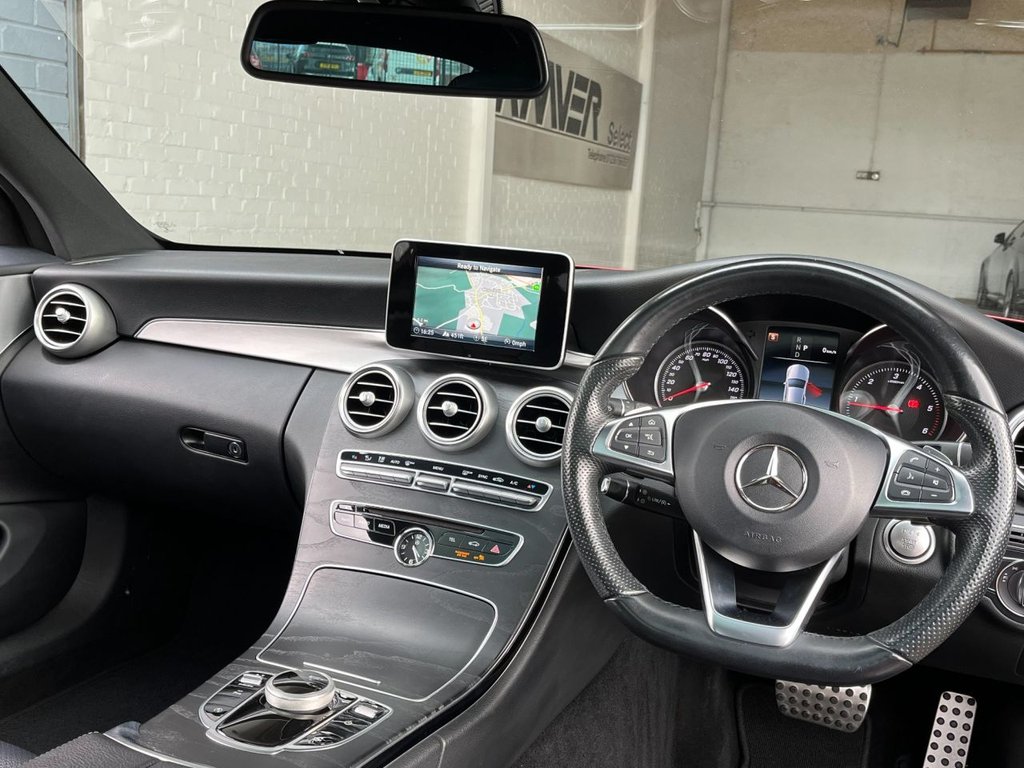 USED 2017 67 MERCEDES-BENZ C-CLASS 2.1 C 220 D AMG LINE PREMIUM 2d 168 BHP 