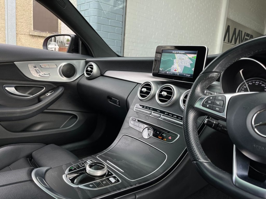 USED 2017 67 MERCEDES-BENZ C-CLASS 2.1 C 220 D AMG LINE PREMIUM 2d 168 BHP 