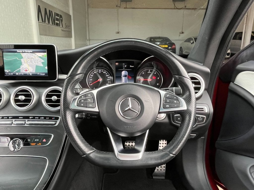 USED 2017 67 MERCEDES-BENZ C-CLASS 2.1 C 220 D AMG LINE PREMIUM 2d 168 BHP 