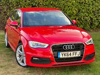 USED 2014 64 AUDI A3 1.4 TFSI S LINE 5d 148 BHP 