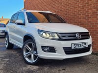 USED 2013 13 VOLKSWAGEN TIGUAN 2.0 R LINE TDI BLUEMOTION SAT NAV 5d 139 BHP 