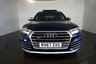 USED 2017 67 AUDI SQ5 3.0 SQ5 TFSI QUATTRO 5d AUTO 349 BHP-2 OWNER EXAMPLE FINISHED IN NAVARRA BLUE METALLIC-HEATED BLACK LEATHER UPHOLSTERY-SLIDE AND TILT GLASS PANORAMIC SUNROOF-DUAL CLIMATE CONTROL-DAB RADIO-SATNAV-BLUETOOTH-AUTO TAILGATE-REVERSE CAMERA-DIGITAL DASH 