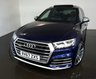 USED 2017 67 AUDI SQ5 3.0 SQ5 TFSI QUATTRO 5d AUTO 349 BHP-2 OWNER EXAMPLE FINISHED IN NAVARRA BLUE METALLIC-HEATED BLACK LEATHER UPHOLSTERY-SLIDE AND TILT GLASS PANORAMIC SUNROOF-DUAL CLIMATE CONTROL-DAB RADIO-SATNAV-BLUETOOTH-AUTO TAILGATE-REVERSE CAMERA-DIGITAL DASH 