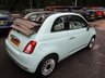 USED 2016 16 FIAT 500C 1.2 CONVERTIBLE LOUNGE 3d 69 BHP NEW SHAPE Only &pound;20 Road Tax! Low Mileage Convertible, Excellent Service History + Just Serviced, One Previous Owner, MOT until December 2024, Great fuel economy!
