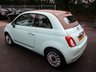 USED 2016 16 FIAT 500C 1.2 CONVERTIBLE LOUNGE 3d 69 BHP NEW SHAPE Only &pound;20 Road Tax! Low Mileage Convertible, Excellent Service History + Just Serviced, One Previous Owner, MOT until December 2024, Great fuel economy!