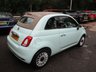 USED 2016 16 FIAT 500C 1.2 CONVERTIBLE LOUNGE 3d 69 BHP NEW SHAPE Only &pound;20 Road Tax! Low Mileage Convertible, Excellent Service History + Just Serviced, One Previous Owner, MOT until December 2024, Great fuel economy!