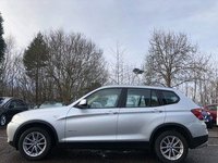 USED 2012 61 BMW X3 2.0 XDRIVE20D SE 5d 181 BHP FULL LEATHER TRIM +  17" ALLOYS +  FRONT AND REAR PARKING AID +  CRUISE CONTROL +  DUAL CLIMATE CONTROL +  USB +  AUX +  BLUETOOTH +  TPMS +