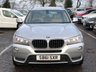USED 2012 61 BMW X3 2.0 XDRIVE20D SE 5d 181 BHP FULL LEATHER TRIM +  17" ALLOYS +  FRONT AND REAR PARKING AID +  CRUISE CONTROL +  DUAL CLIMATE CONTROL +  USB +  AUX +  BLUETOOTH +  TPMS +
