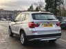 USED 2012 61 BMW X3 2.0 XDRIVE20D SE 5d 181 BHP FULL LEATHER TRIM +  17" ALLOYS +  FRONT AND REAR PARKING AID +  CRUISE CONTROL +  DUAL CLIMATE CONTROL +  USB +  AUX +  BLUETOOTH +  TPMS +