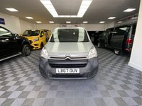 USED 2018 67 CITROEN BERLINGO 1.6 725 X L2 BLUEHDI 100 BHP CREW CAB 5 SEATS WITH AIR CON  1 OWNER FULL SERVICE HISTORY 5 SEAT WITH AIR CON