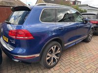 USED 2016 66 VOLKSWAGEN TOUAREG 3.0 V6 R-LINE TDI BLUEMOTION TECHNOLOGY 5d 259 BHP PAN ROOF- FULL VW HISTORY-ONE PREV