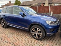 USED 2016 66 VOLKSWAGEN TOUAREG 3.0 V6 R-LINE TDI BLUEMOTION TECHNOLOGY 5d 259 BHP PAN ROOF- FULL VW HISTORY-ONE PREV