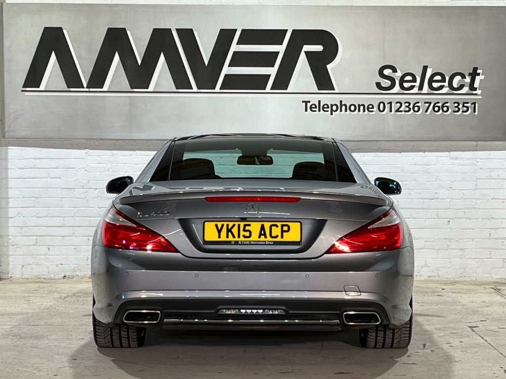 USED 2015 15 MERCEDES-BENZ SL 3.0 SL400 AMG SPORT 2d 329 BHP 