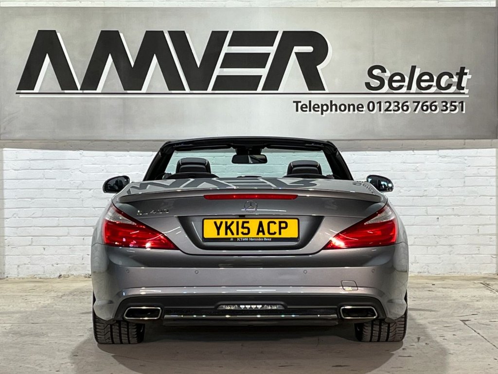 USED 2015 15 MERCEDES-BENZ SL 3.0 SL400 AMG SPORT 2d 329 BHP 