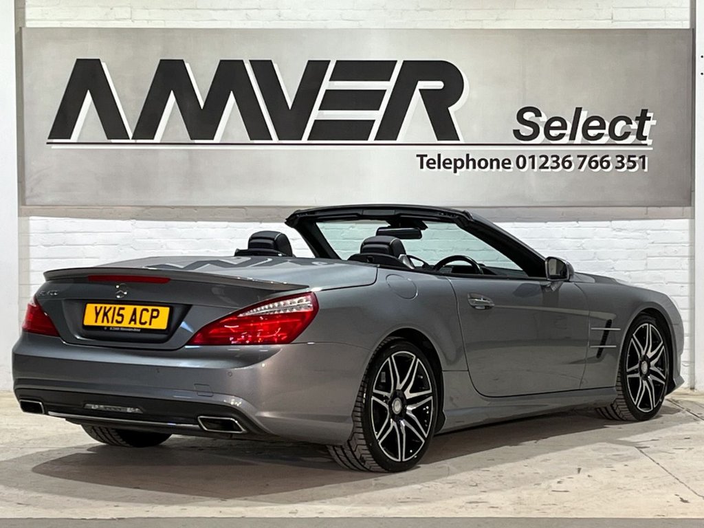 USED 2015 15 MERCEDES-BENZ SL 3.0 SL400 AMG SPORT 2d 329 BHP 