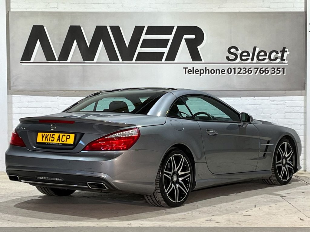 USED 2015 15 MERCEDES-BENZ SL 3.0 SL400 AMG SPORT 2d 329 BHP 