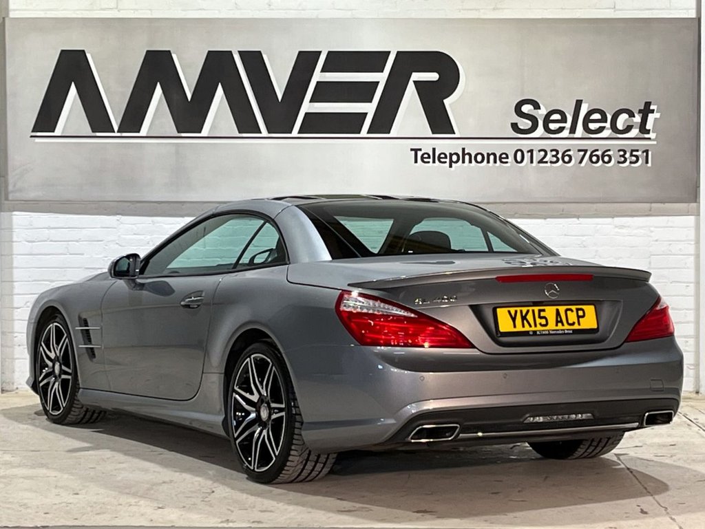 USED 2015 15 MERCEDES-BENZ SL 3.0 SL400 AMG SPORT 2d 329 BHP 
