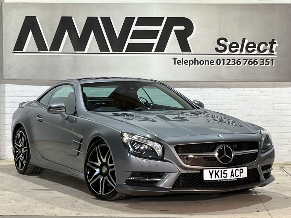 USED 2015 15 MERCEDES-BENZ SL 3.0 SL400 AMG SPORT 2d 329 BHP 