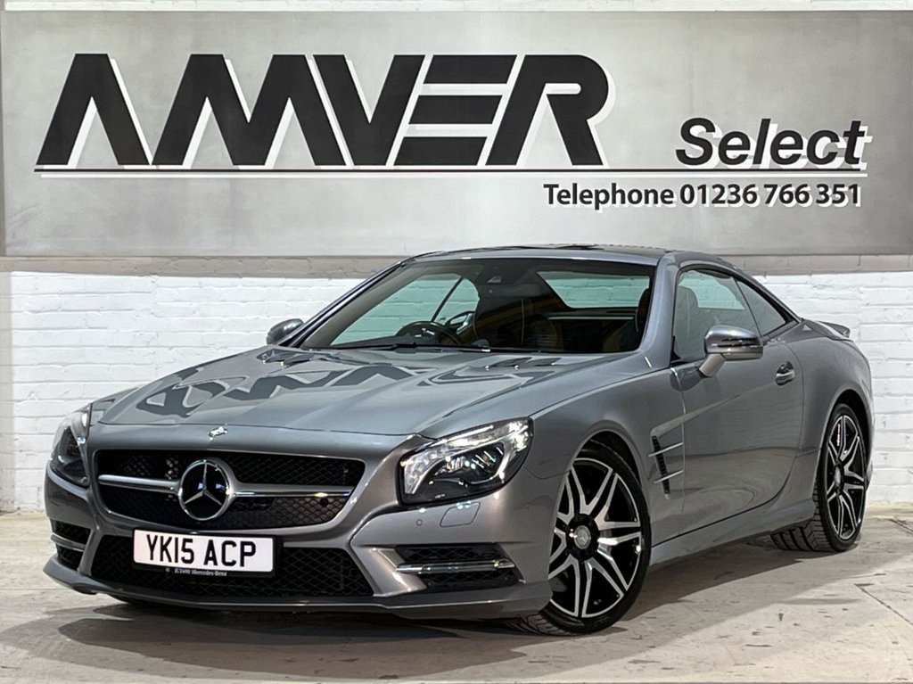 USED 2015 15 MERCEDES-BENZ SL 3.0 SL400 AMG SPORT 2d 329 BHP 