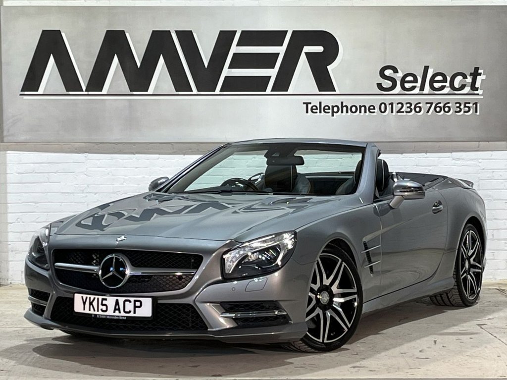 USED 2015 15 MERCEDES-BENZ SL 3.0 SL400 AMG SPORT 2d 329 BHP 
