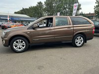 USED 2015 65 SSANGYONG KORANDO SPORTS 2.0 EX 153 BHP A FANTASTIC VALUE PICK-UP THAT IS LOADED WITH EXTRAS AND HAS LOW MILEAGE+NO VAT+ULEZ COMPLIANT+REAR HARD TOP CANOPY+REAR LOAD LINER+TOW BAR+PARK ASSIST+ALLOY WHEELS+AIR CONDITIONING+AUTOMATIC TRANSMISSION+NO VAT+1 FULL YEARS MOT PRIOR TO COLLECTION+FINANCE AND EXTENDED WARRANTY AVAILABLE ON THIS USED VEHICLE!!!!!!
