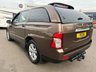 USED 2015 65 SSANGYONG KORANDO SPORTS 2.0 EX 153 BHP A FANTASTIC VALUE PICK-UP THAT IS LOADED WITH EXTRAS AND HAS LOW MILEAGE+NO VAT+ULEZ COMPLIANT+REAR HARD TOP CANOPY+REAR LOAD LINER+TOW BAR+PARK ASSIST+ALLOY WHEELS+AIR CONDITIONING+AUTOMATIC TRANSMISSION+NO VAT+1 FULL YEARS MOT PRIOR TO COLLECTION+FINANCE AND EXTENDED WARRANTY AVAILABLE ON THIS USED VEHICLE!!!!!!