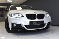 USED 2017 67 BMW 2 SERIES 220D 2.0 M SPORT 2 DOOR **&pound;299 A MONTH WITH &pound;1489 DEPOSIT**