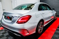 USED 2018 68 MERCEDES-BENZ C-CLASS 2.0 C 220 D AMG LINE 4d 192 BHP 