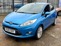 USED 2010 10 FORD FIESTA 1.4 TITANIUM 5d 96 BHP Stunning Titanium Fiesta With Bluetooth