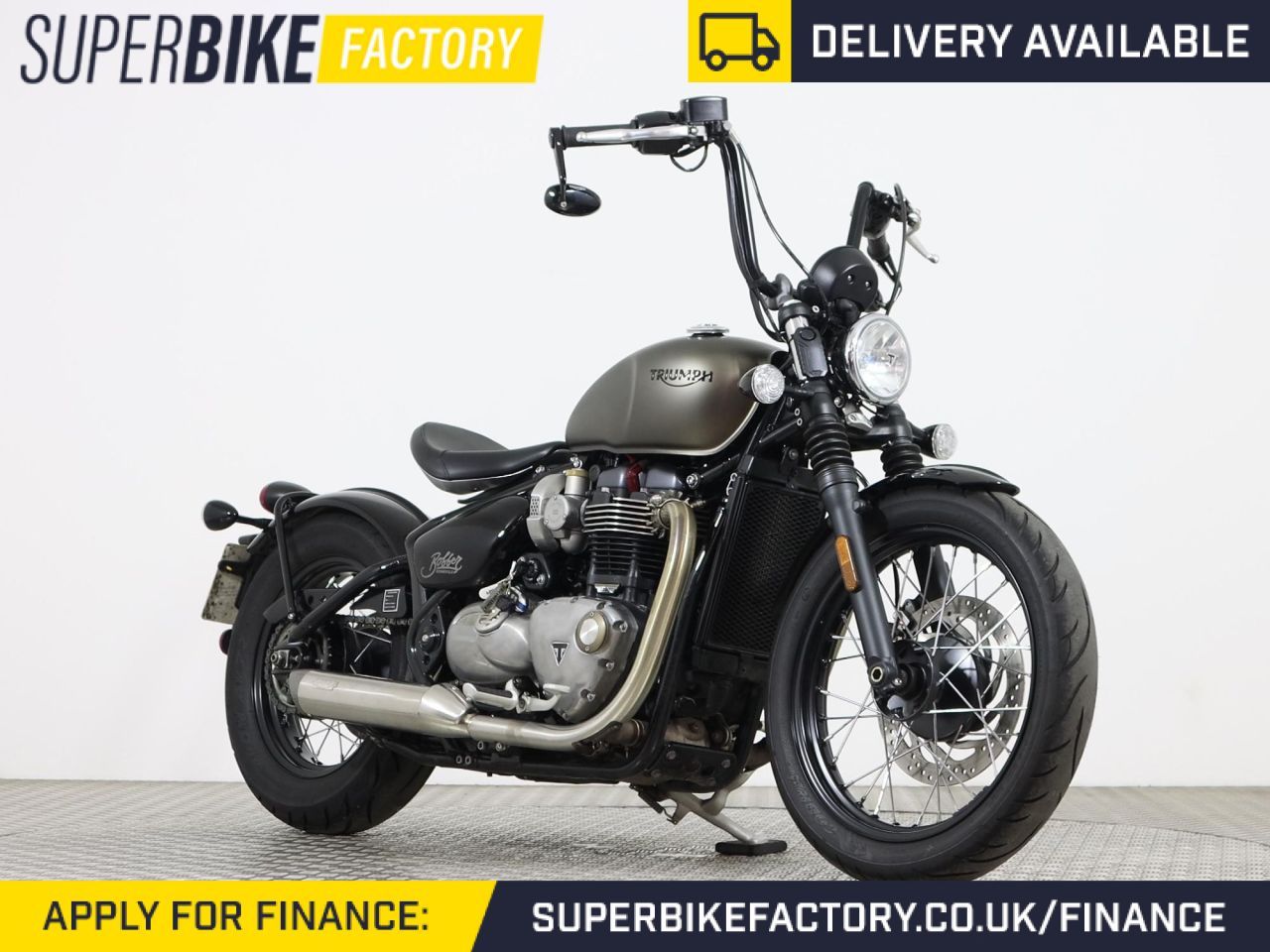 2017 TRIUMPH BOBBER GREY with 2790 miles Used Motorbikes Dealer